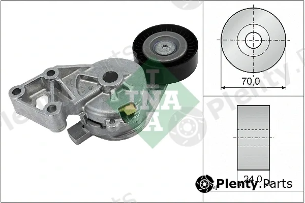 INA 534013230 — Belt Tensioner, V-ribbed belt
