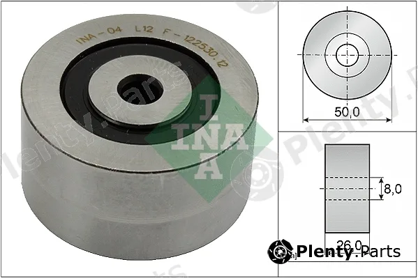 INA 532014310 — Deflection/Guide Pulley, V-ribbed belt