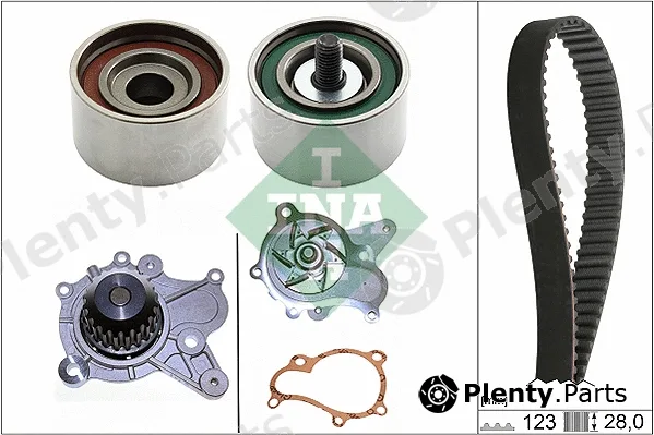 INA 530050230 — Water Pump & Timing Belt Kit