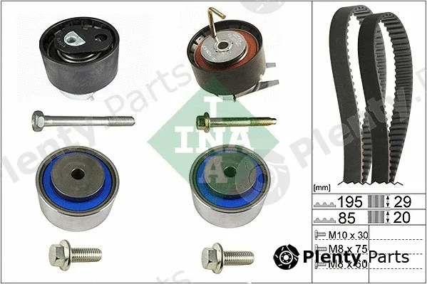 INA 530046910 — Timing Belt Kit