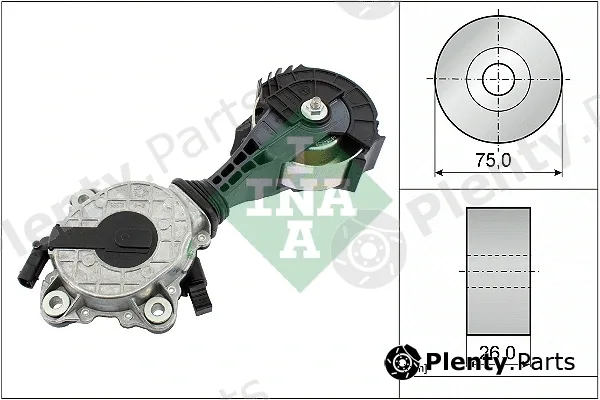 INA 534042510 — Belt Tensioner, V-ribbed belt
