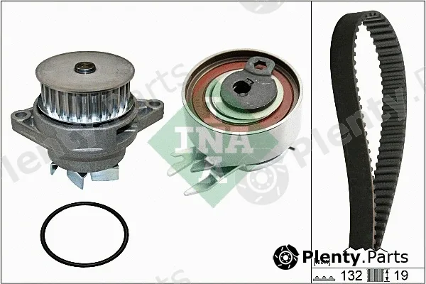 INA 530016530 — Water Pump & Timing Belt Kit