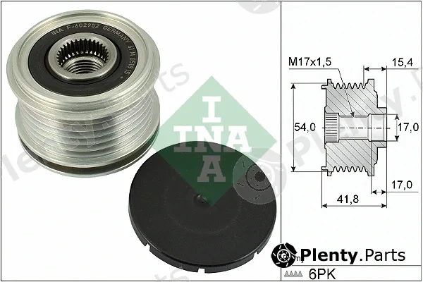 INA 535031710 — Alternator Freewheel Clutch