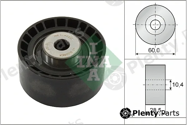 INA 532001610 — Tensioner Pulley, V-ribbed belt