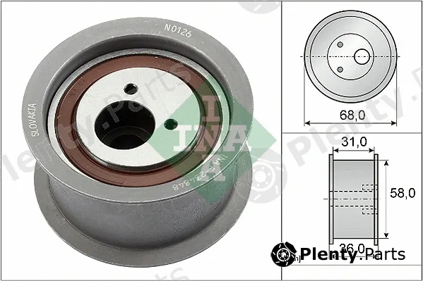 INA 532032910 — Deflection/Guide Pulley, timing belt