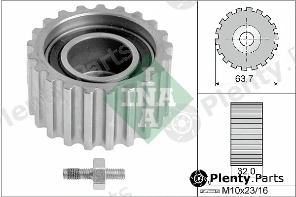 INA 532017110 — Deflection/Guide Pulley, timing belt