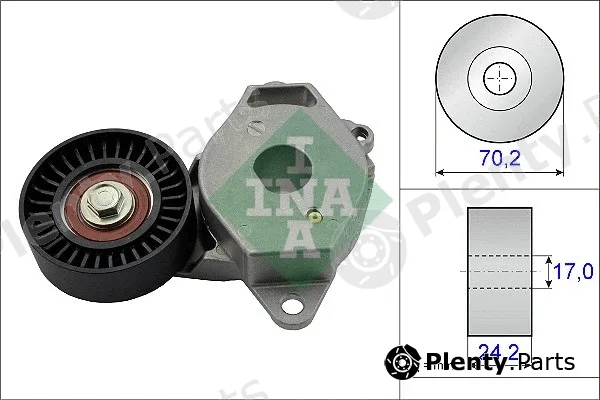 INA 534040910 — Belt Tensioner, V-ribbed belt