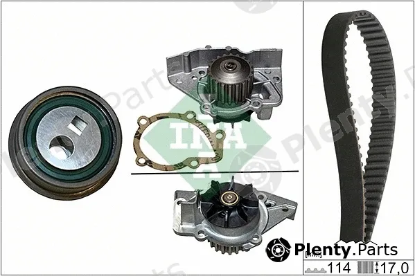 INA 530025730 — Water Pump & Timing Belt Kit