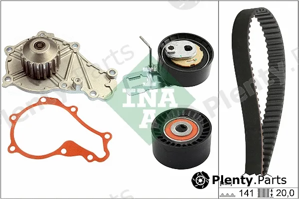INA 530069830 — Water Pump & Timing Belt Kit