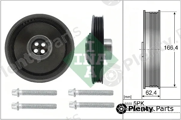 INA 544017120 — Belt Pulley Set, crankshaft