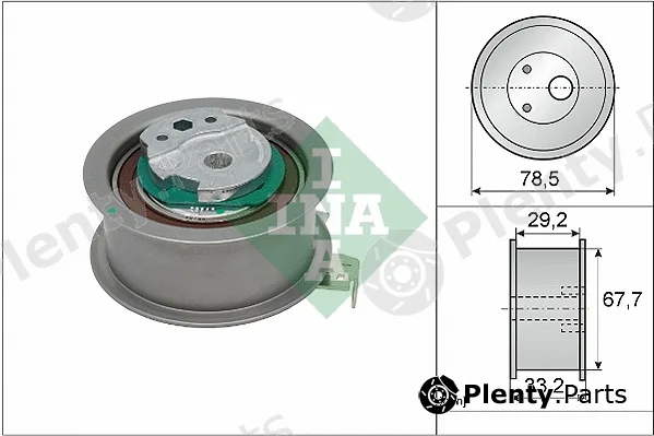 INA 531092710 — Tensioner Pulley, timing belt