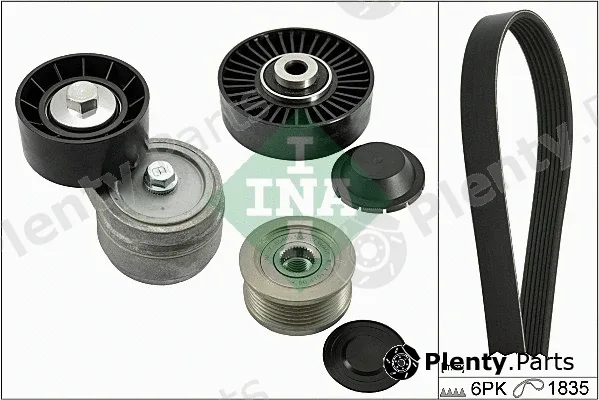 INA 529014410 — V-Ribbed Belt Set