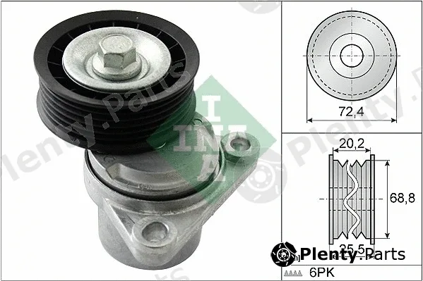 INA 534032610 — Belt Tensioner, V-ribbed belt