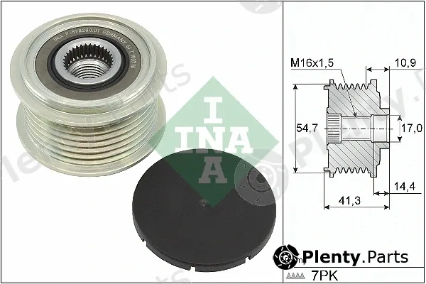 INA 535035110 — Alternator Freewheel Clutch