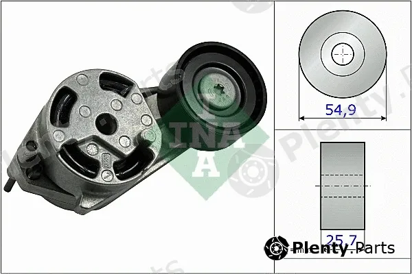 INA 534051610 — Belt Tensioner, V-ribbed belt