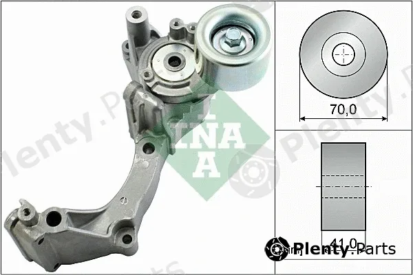 INA 534053710 — Belt Tensioner, V-ribbed belt