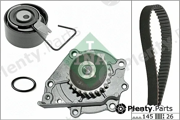 INA 530037630 — Water Pump & Timing Belt Kit