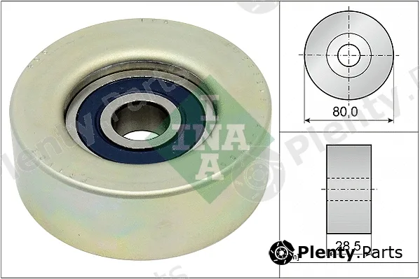 INA 532087320 — Deflection/Guide Pulley, V-ribbed belt