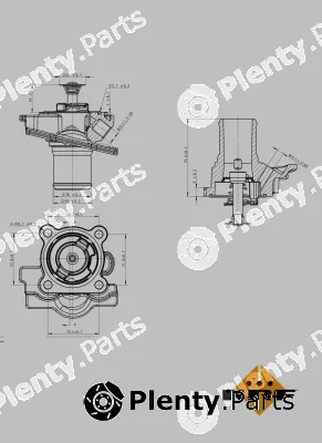 NRF 725079 — Thermostat, coolant EASY FIT