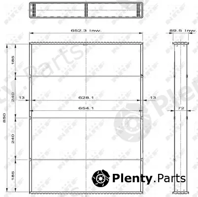 NRF 23560 — Core, radiator