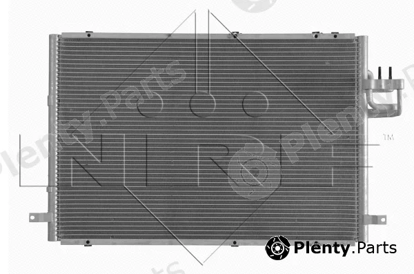 NRF 350008 — Condenser, air conditioning EASY FIT