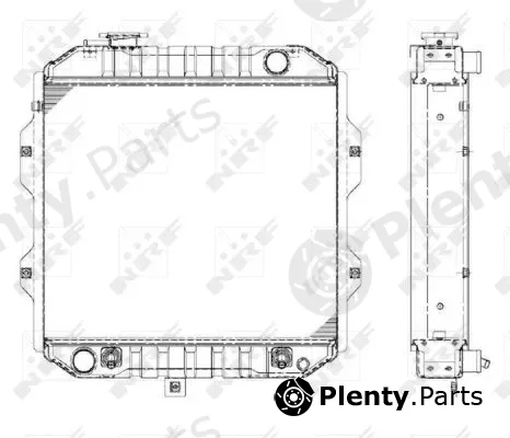 NRF 52259 — Radiator, engine cooling