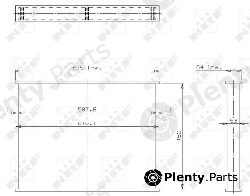 NRF 13553 — Core, radiator
