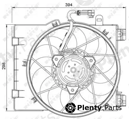 NRF 47063 — Fan, engine cooling