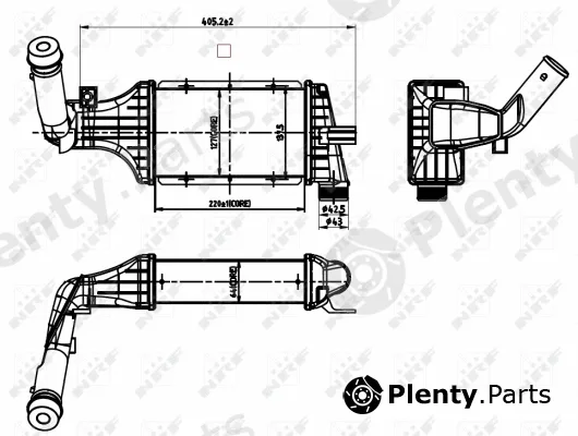 NRF 30428 — Charge Air Cooler