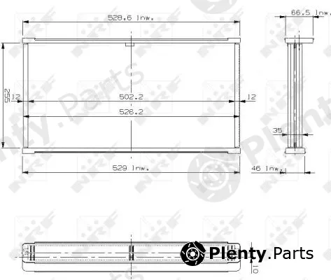 NRF 17201 — Core, radiator