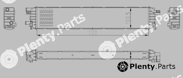 NRF 50037 — Radiator, engine cooling