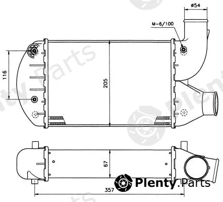 NRF 30134 — Charge Air Cooler