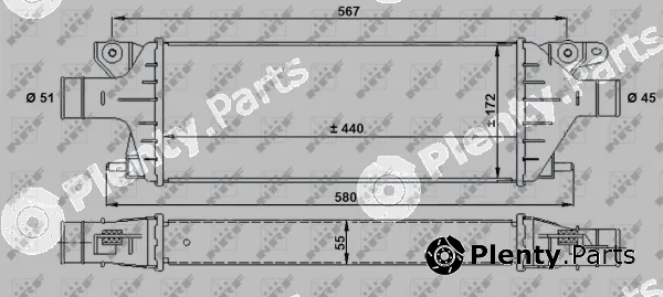 NRF 30927 — Charge Air Cooler