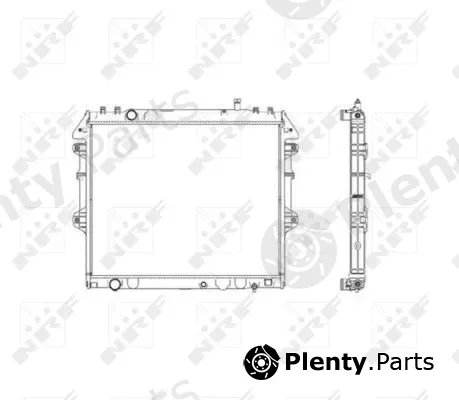 NRF 53541 — Radiator, engine cooling
