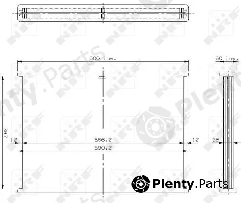 NRF 17451 — Core, radiator