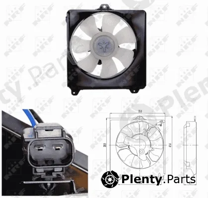 NRF 47694 — Fan, engine cooling