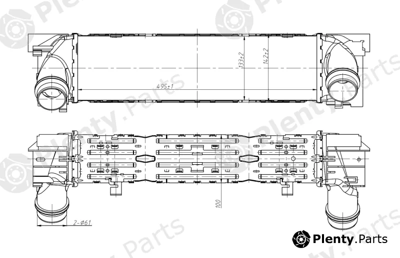 NRF 309097 — Charge Air Cooler