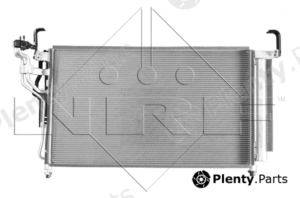 NRF 350026 — Condenser, air conditioning EASY FIT