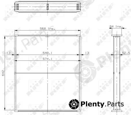 NRF 13656 — Core, radiator