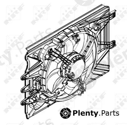 NRF 47594 — Fan, engine cooling