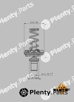 NRF 725049 — Thermostat, coolant