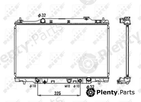NRF 53679 — Radiator, engine cooling