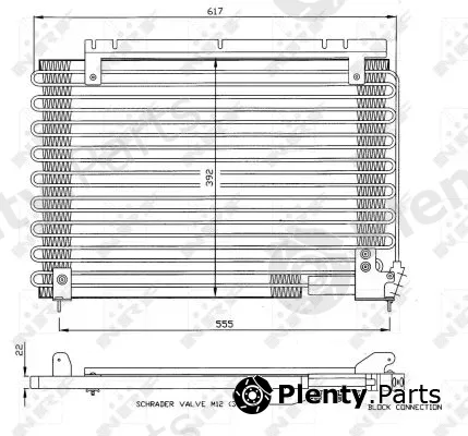 NRF 35191 — Condenser, air conditioning