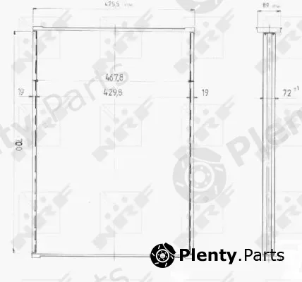 NRF 14512 — Core, radiator