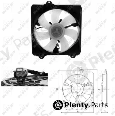 NRF 47695 — Fan, engine cooling