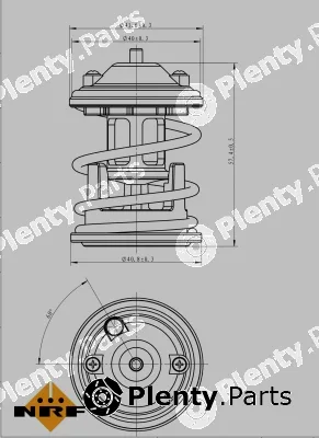 NRF 725219 — Thermostat, coolant