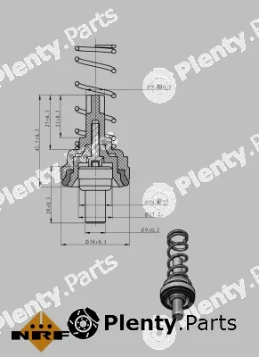 NRF 725203 — Thermostat, coolant