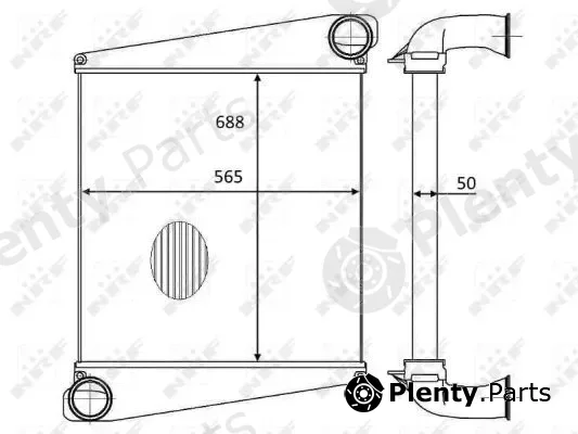 NRF 30557 — Charge Air Cooler