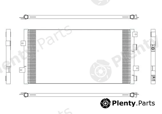 NRF 350313 — Condenser, air conditioning