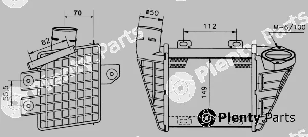 NRF 30023 — Charge Air Cooler